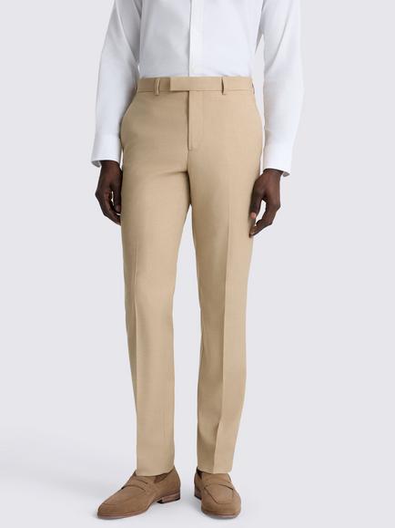Moss Tailored Fit Suit Trousers, Blonde Camel