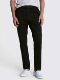 Moss Slim Fit Chinos, Black