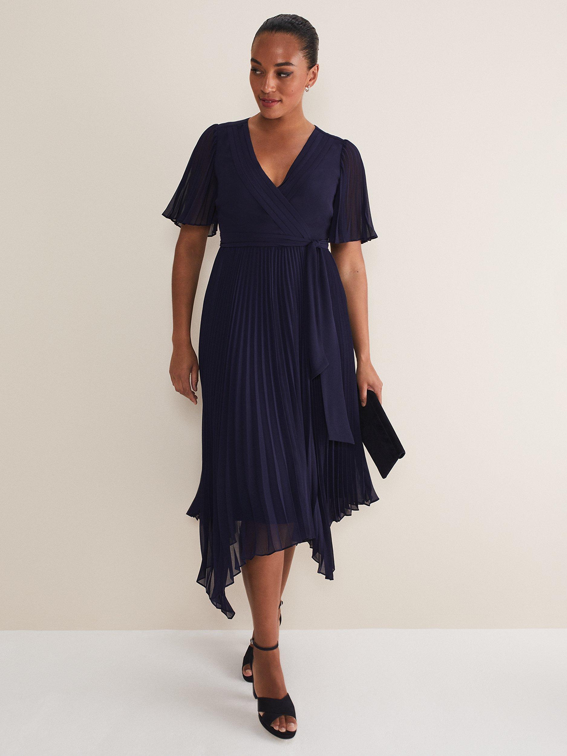 Phase 8 navy dress best sale