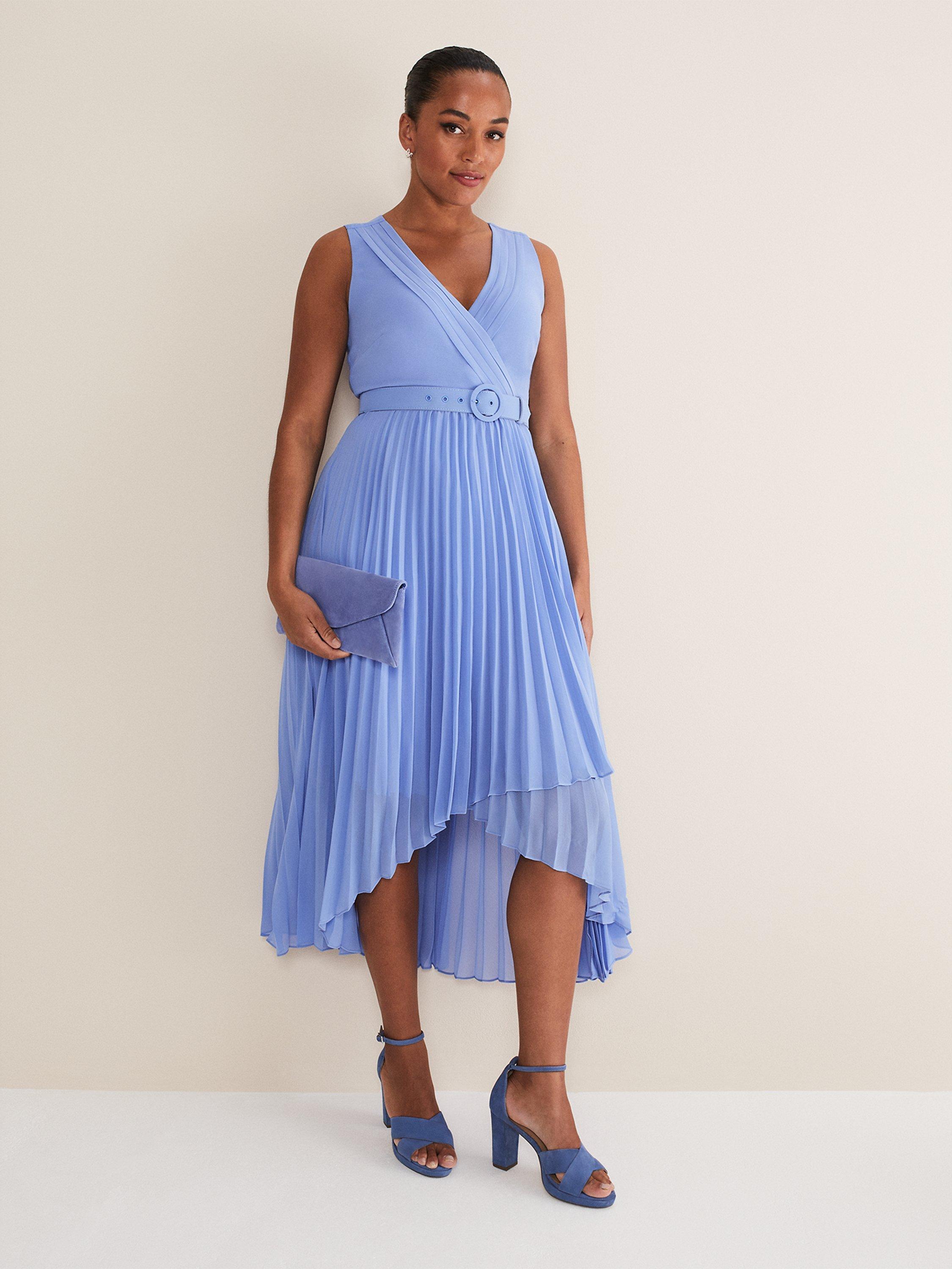 Shops phase eight cornflower blue dress