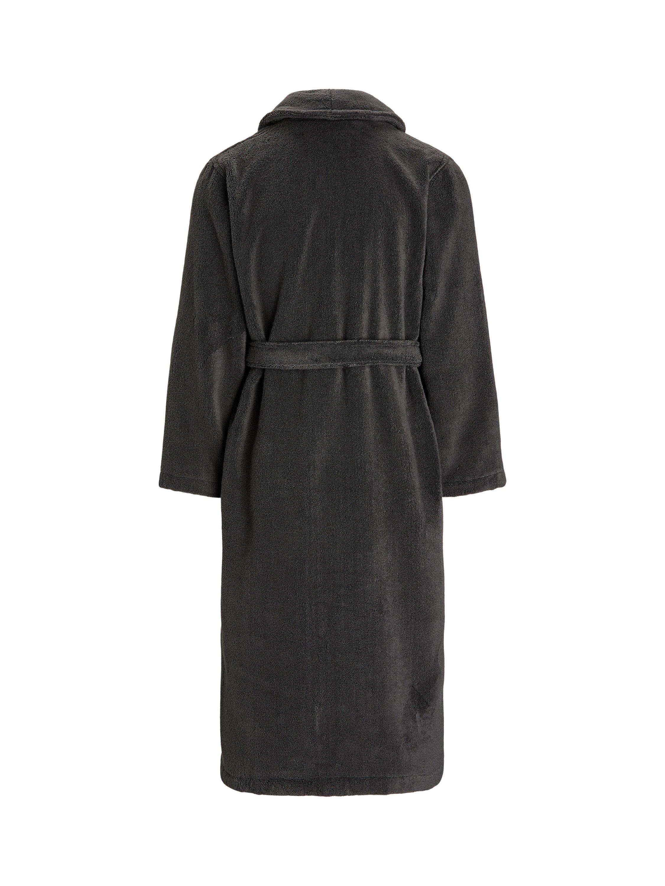 Product image 2 of 2, which shows Polo Ralph Lauren Shawl Collar Terry Bath Robe, Dark Slate, S-M