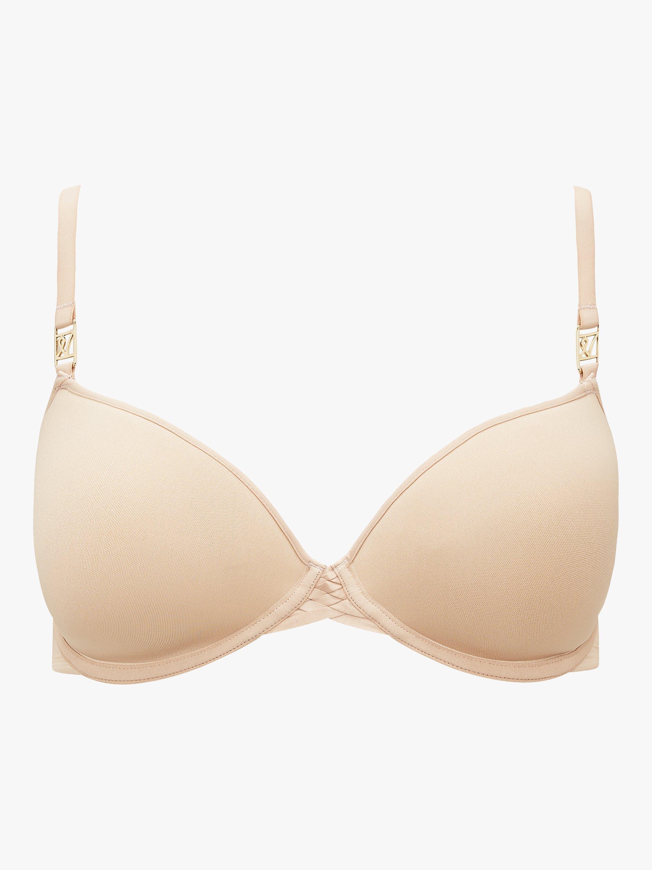 Product image 4 of 4, which shows Nudea The Stretch Go To T-Shirt Bra, Bare 01, 36B