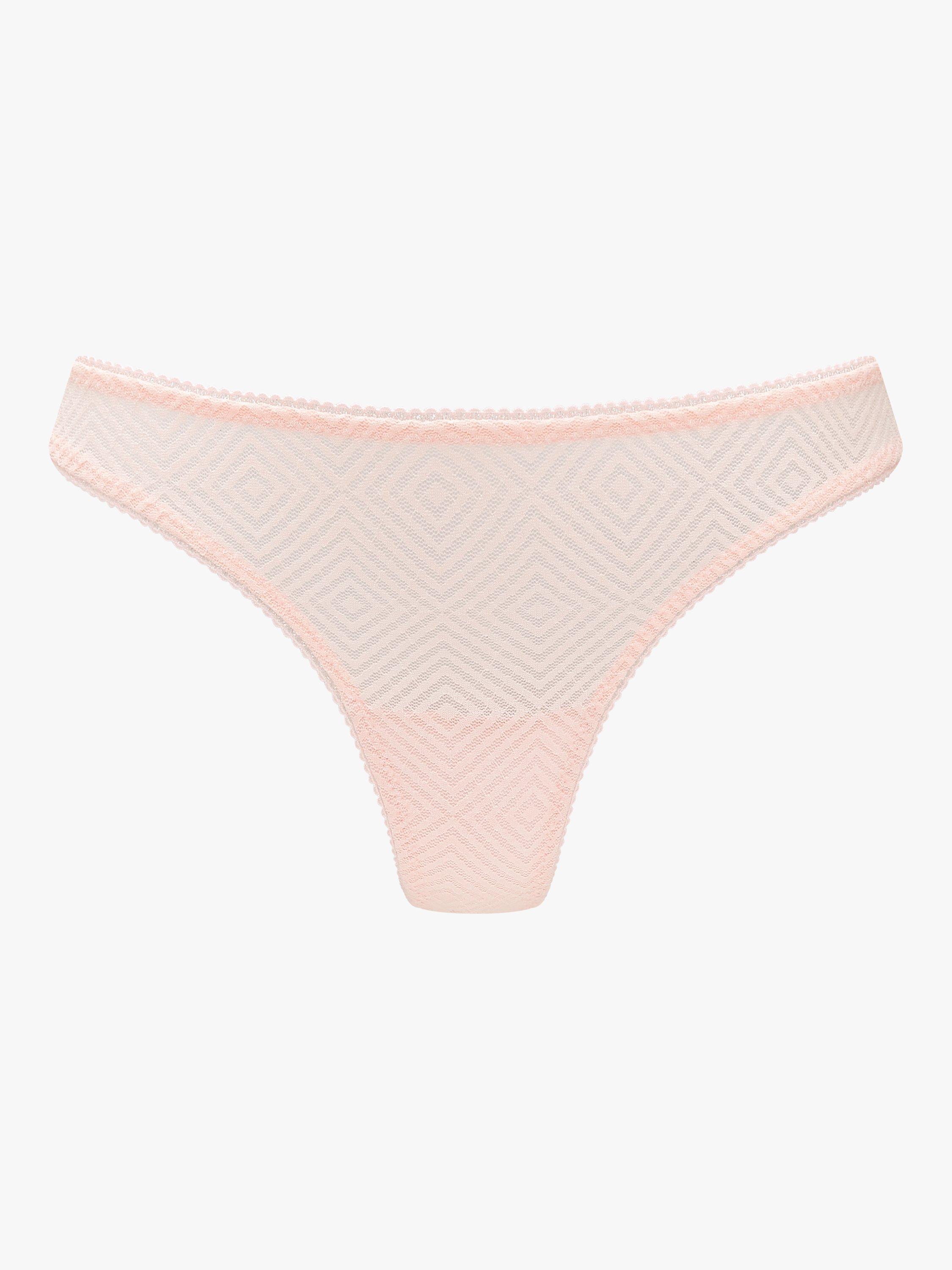 Nudea Barely There Thong, Blush Pink, S