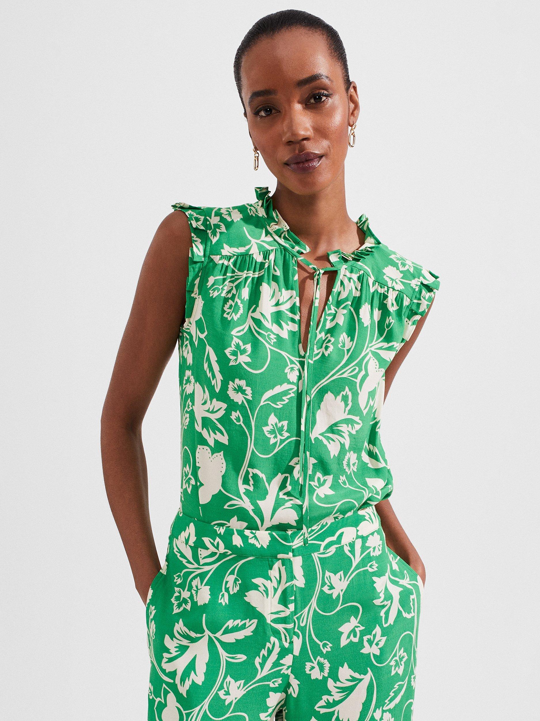 Hobbs Luma Top, Green