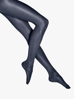 Wolford Neon 40 Semi Sheer Shimmer Tights, Admiral
