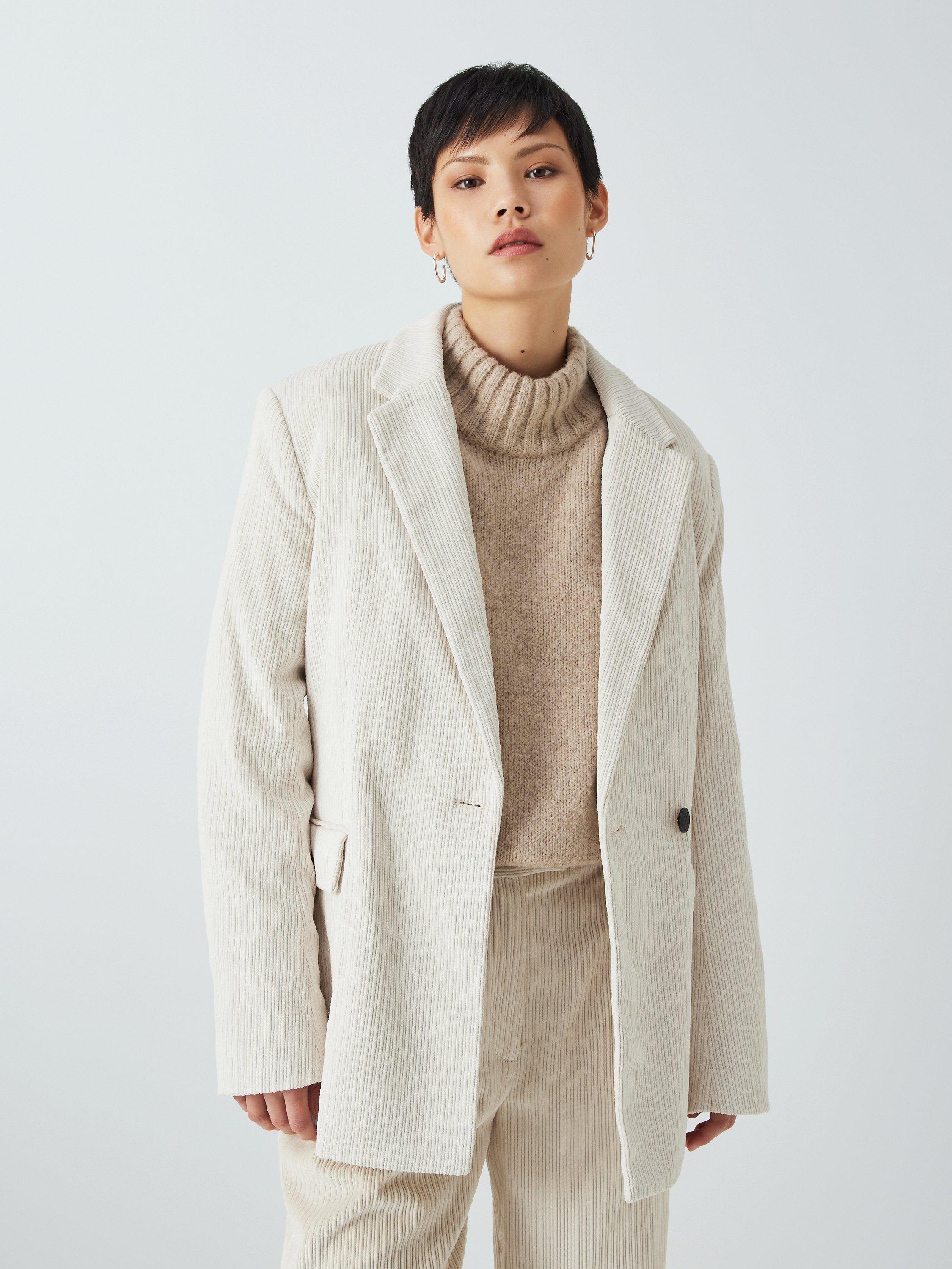 rag & bone Tessa Corduroy Blazer, Ivory