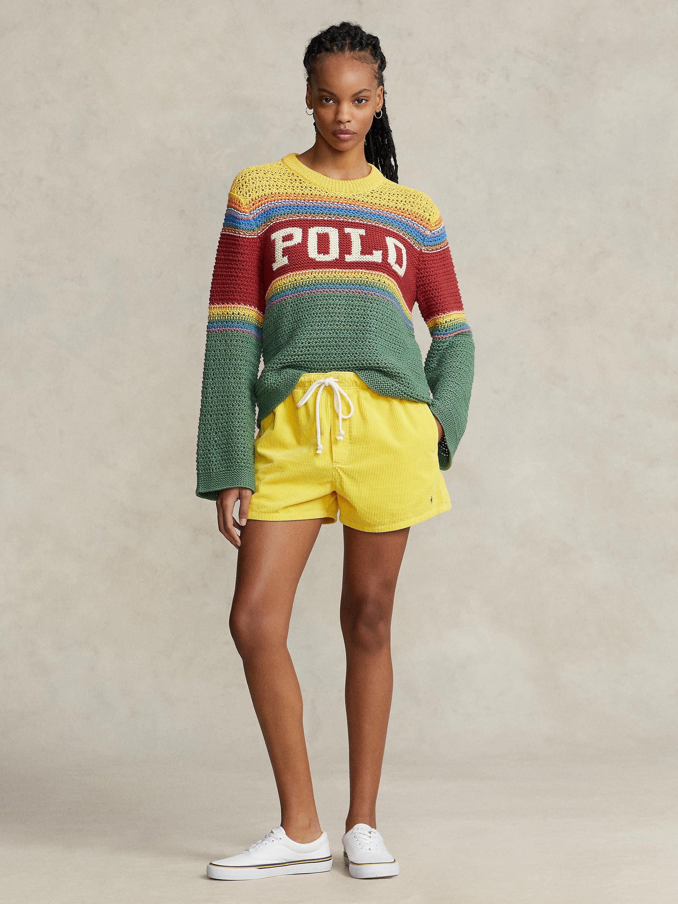Polo Ralph Lauren Stripe Logo Jumper, Multi