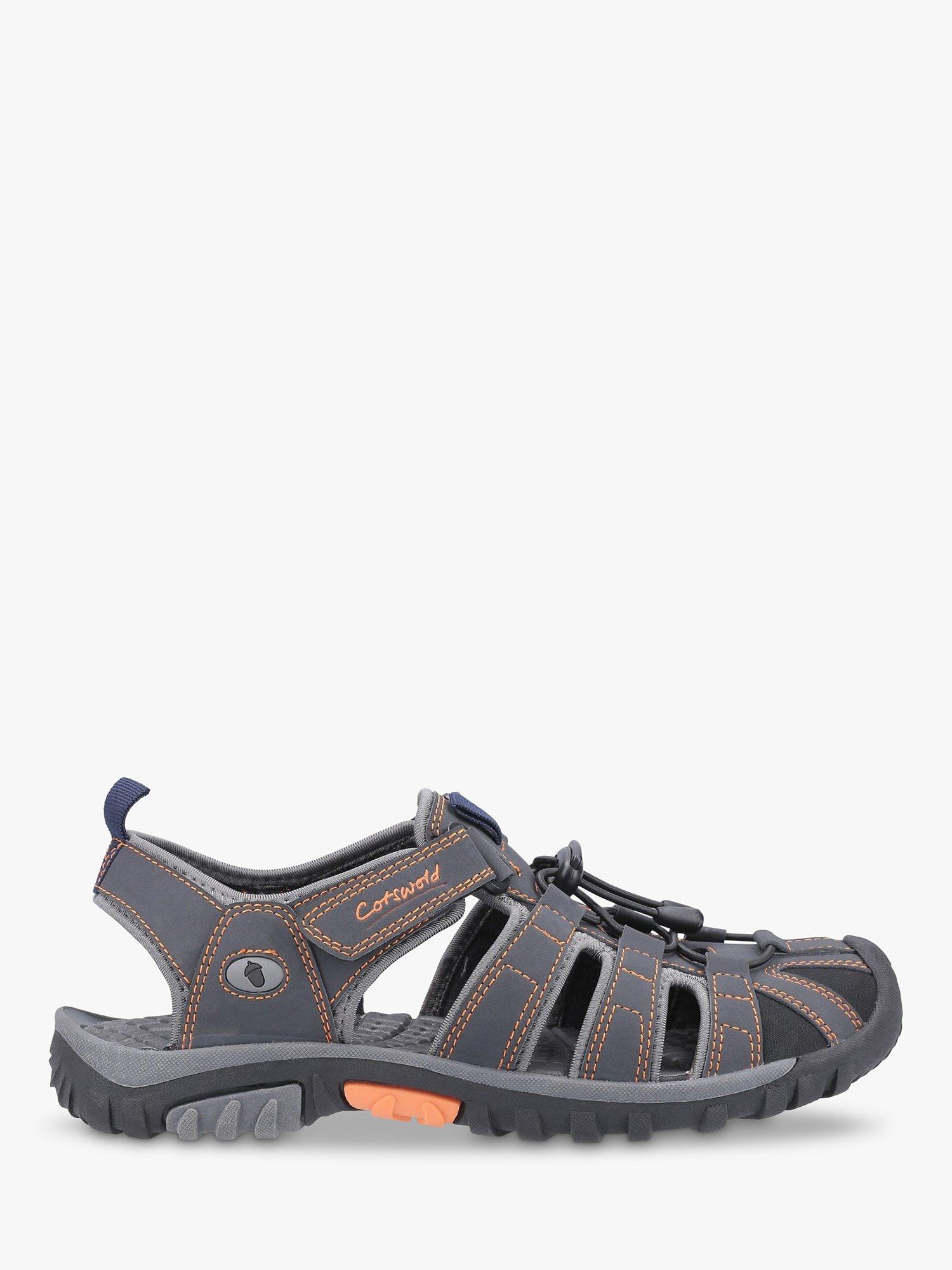 Cotswold Sandhurst Drawstring Walking Sandals, Grey