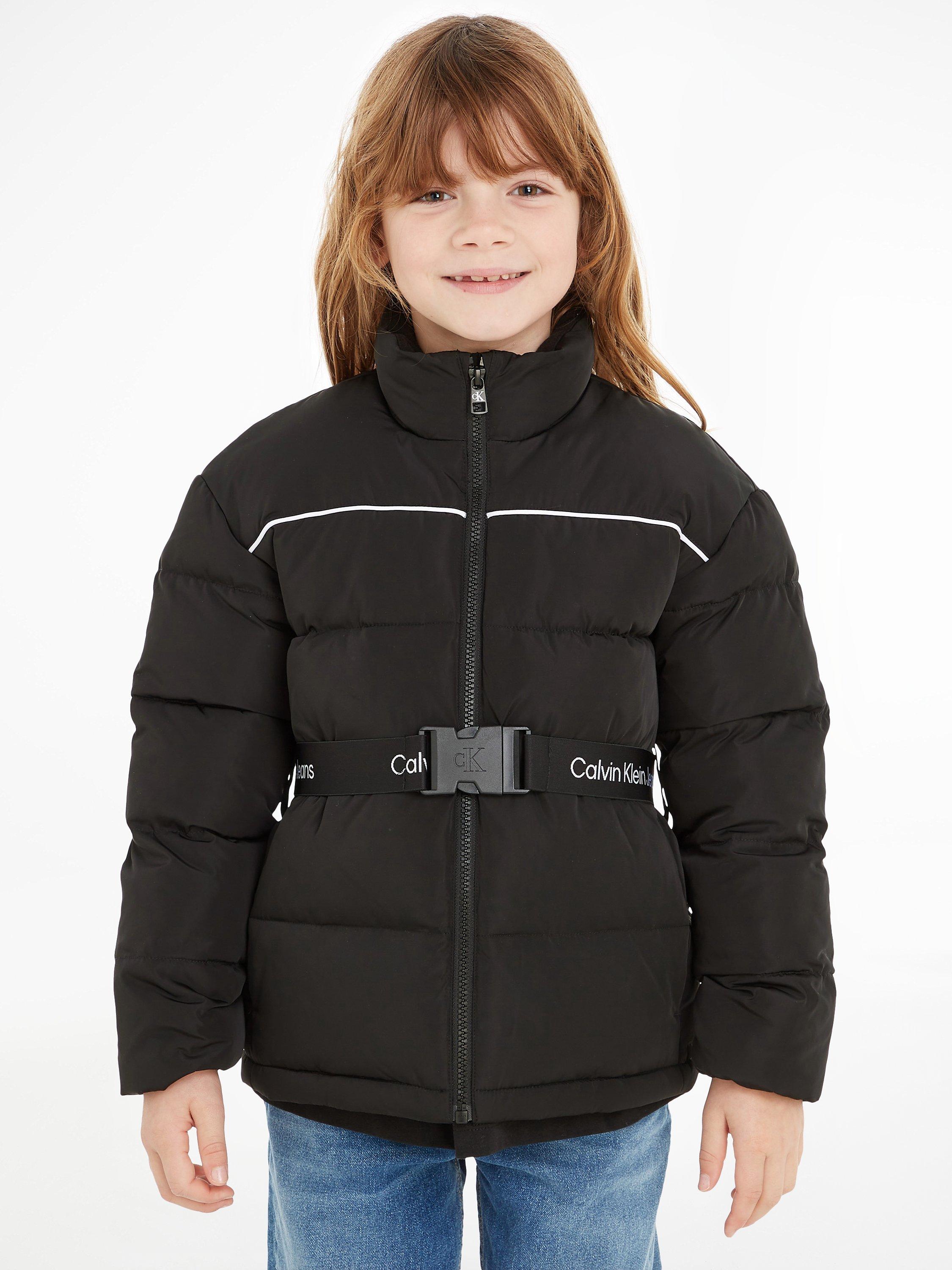 Calvin Klein Kids Logo Tape Belt Jacket