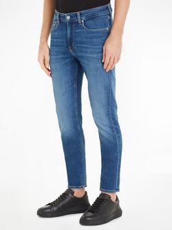 Calvin Klein Slim Tapered Jeans, Denim Dark