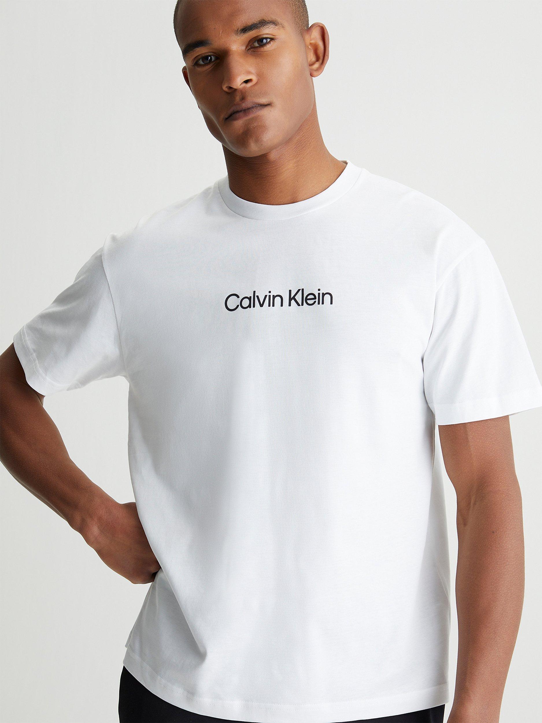 Product image 1 of 4, which shows Calvin Klein Comfort T-Shirt, White, S