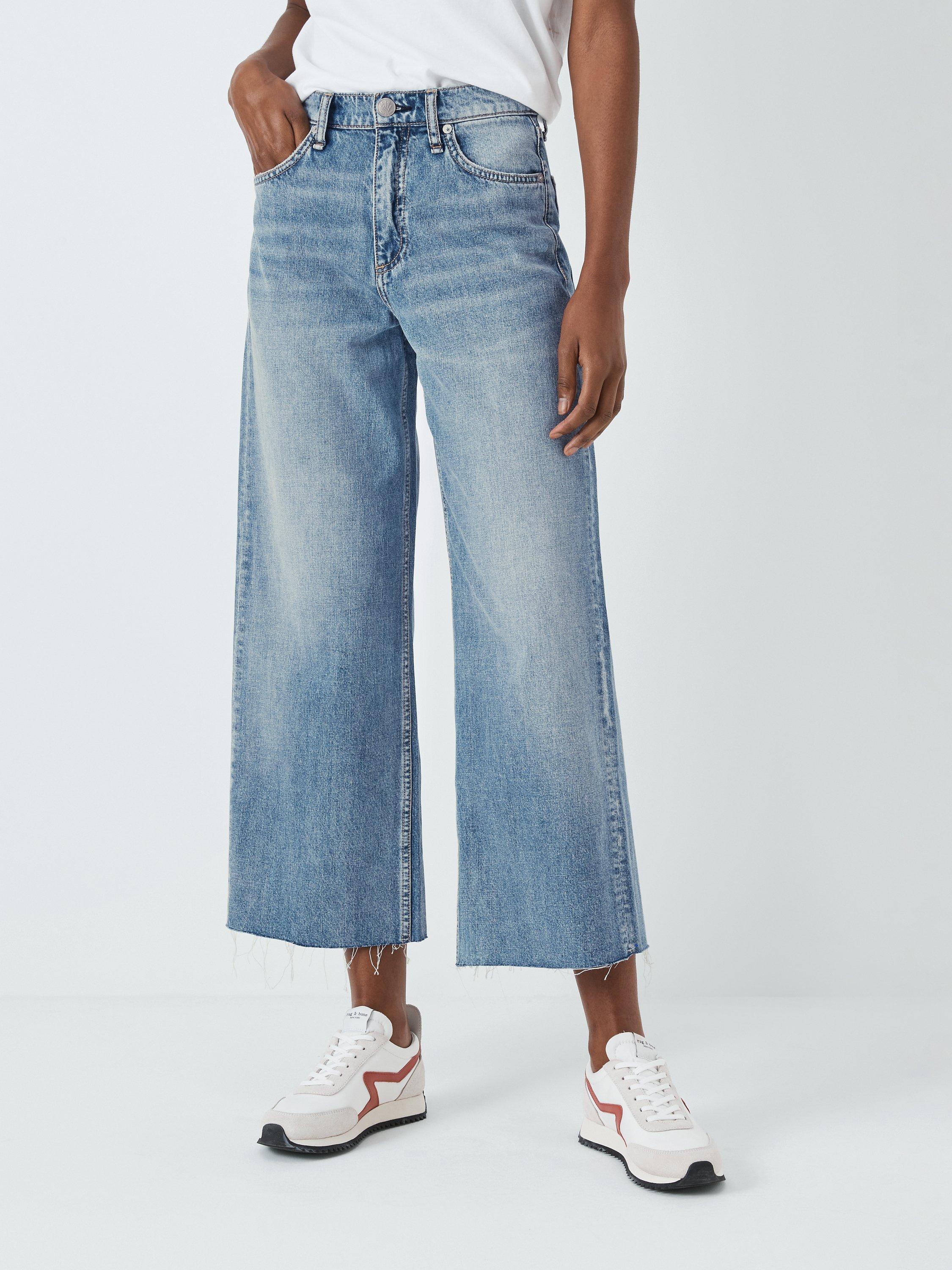 rag & bone Andi Wide Leg High Rise Jeans