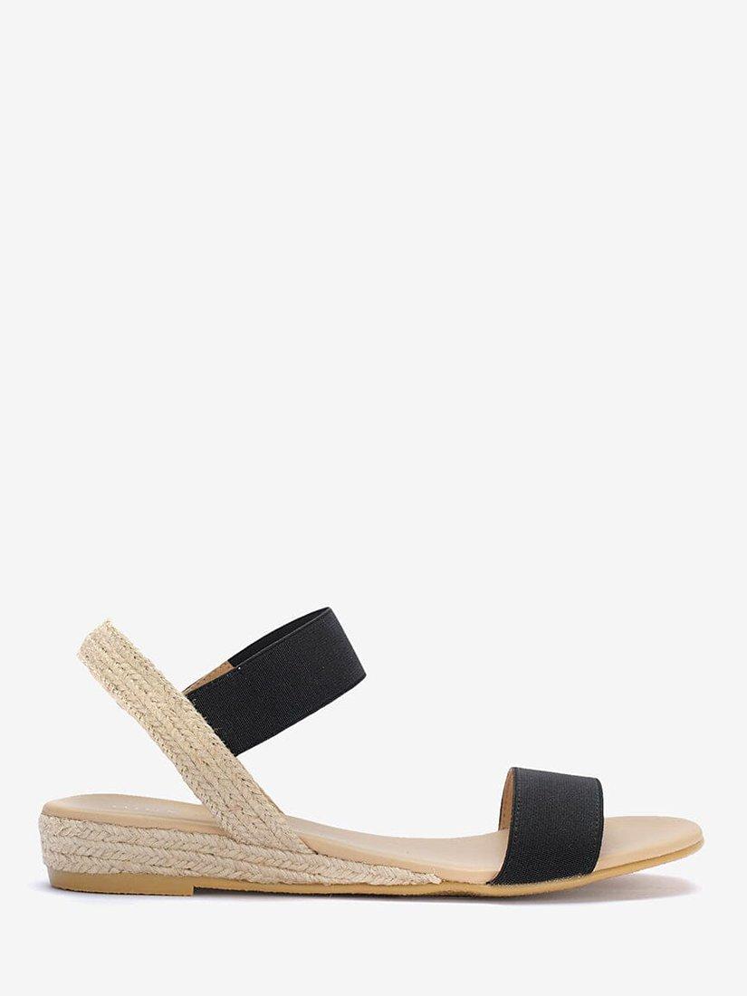 Mint Velvet Della Strappy Sandals, Black