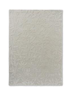 Laura Ashley Cleavers Leaves Rug, Natural Natural