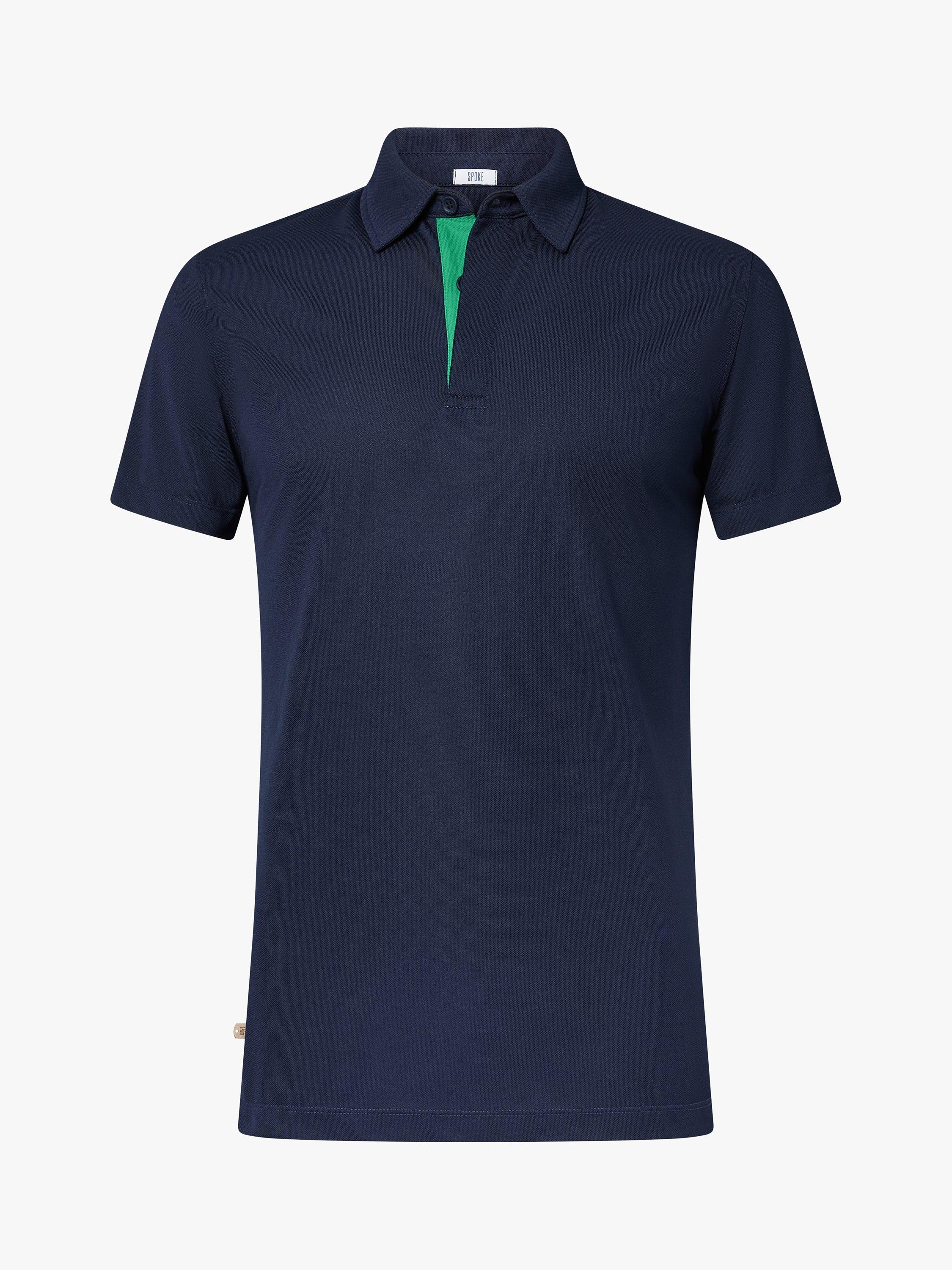SPOKE Condor Golf Straight Polo Top, Navy
