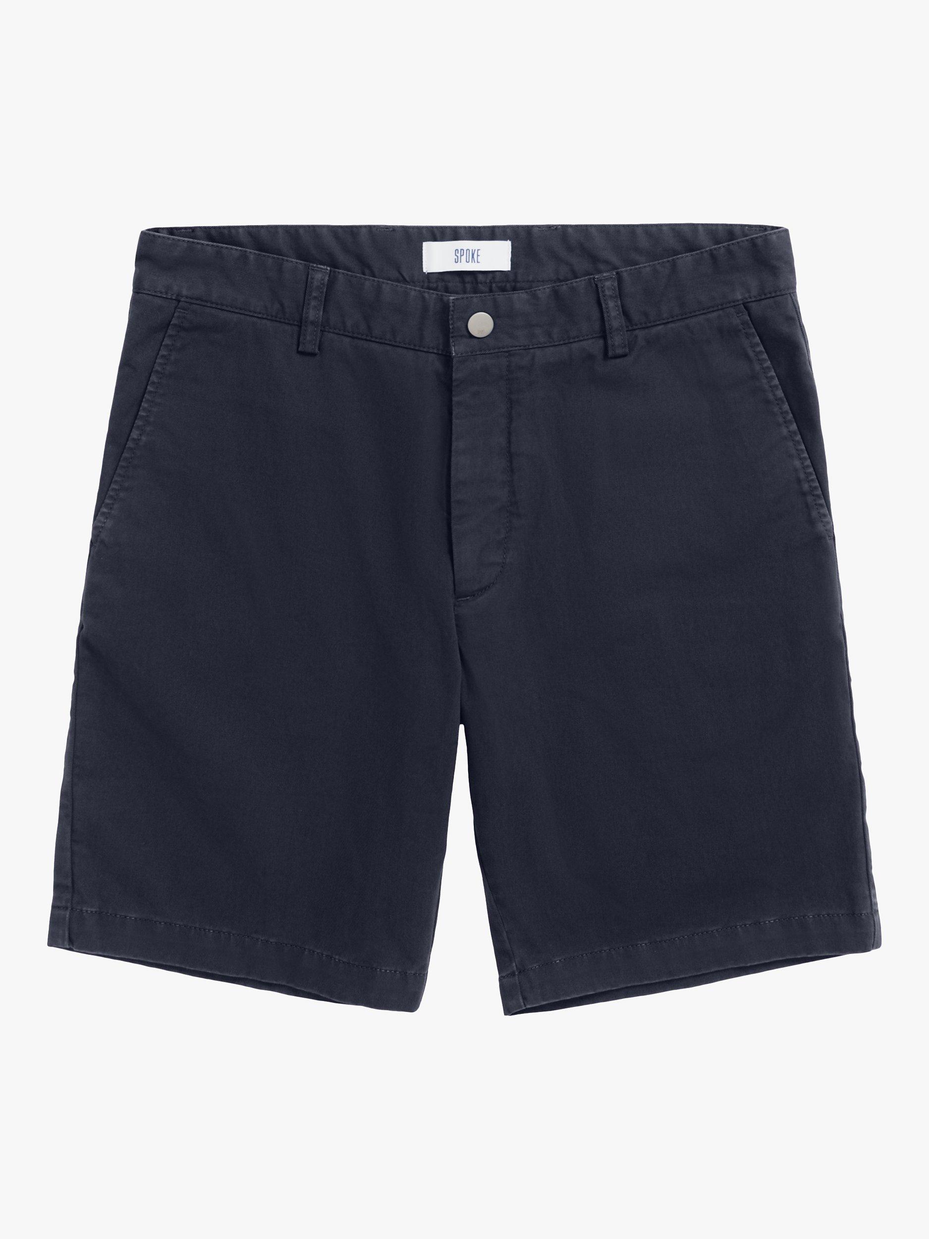 Product image 4 of 6, which shows SPOKE Hero Slim Thigh Shorts, Dark Navy, 32R