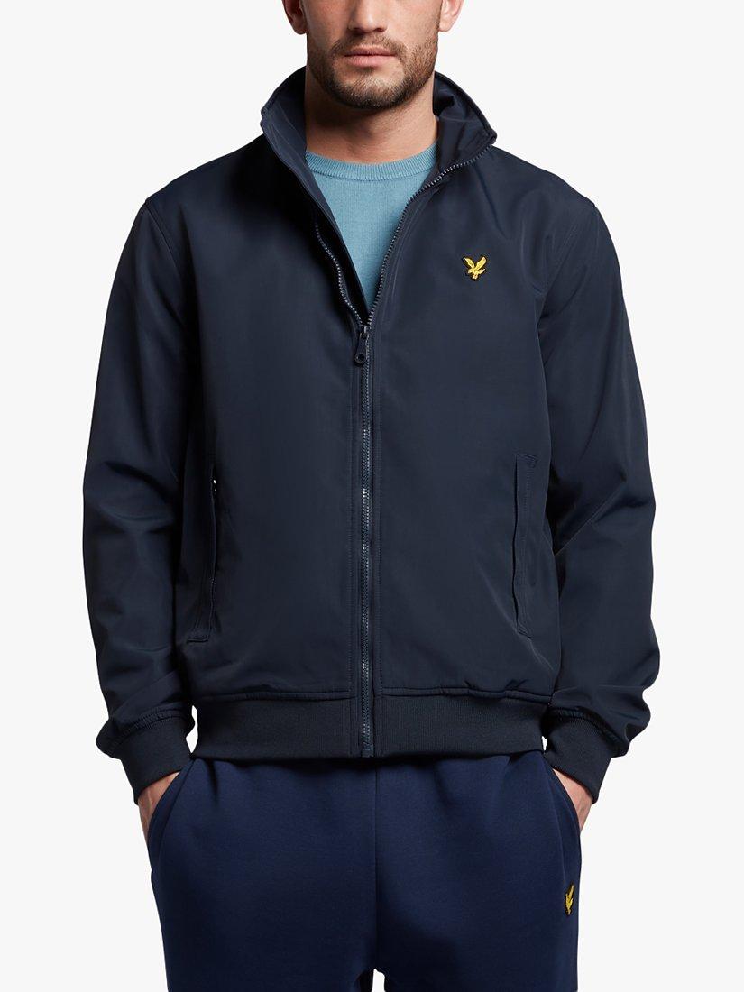 Lyle & Scott Funnel Neck Jacket, Dark Navy, S