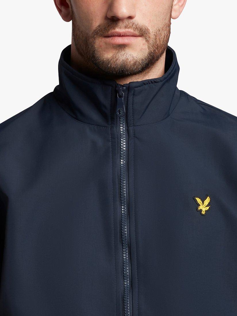 Lyle & Scott Funnel Neck Jacket, Dark Navy, S