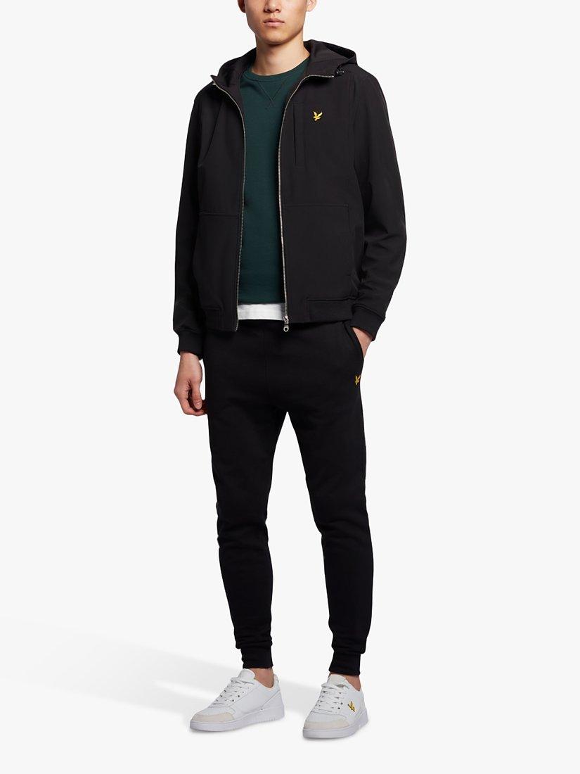 Product image 4 of 5, which shows Lyle & Scott Soft Shell Jacket, Jet Black, L