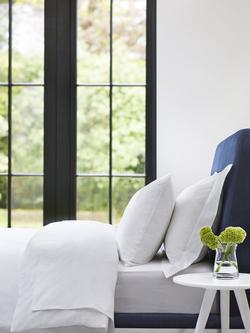 Jasper Conran London 300 Thread Count Organic Cotton Deep Fitted Sheet, White