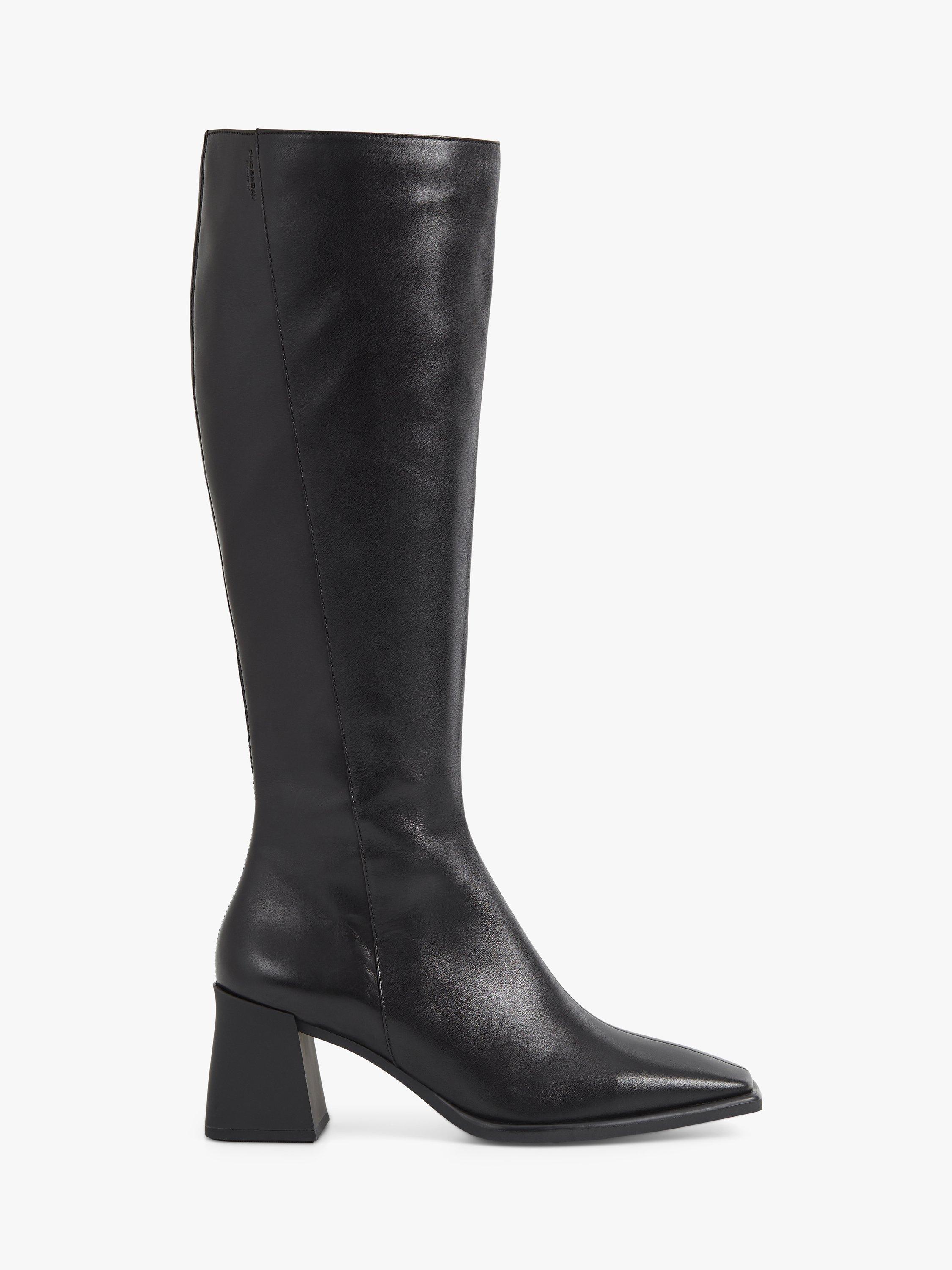 Vagabond Shoemakers Hedda Leather Knee High Boots, Black