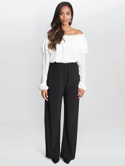 Gina Bacconi Sharlene Trouser, Black, Black