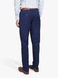 Simon Carter Cotton Chinos, Navy