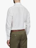 Simon Carter Linen Long Sleeve Shirt, White