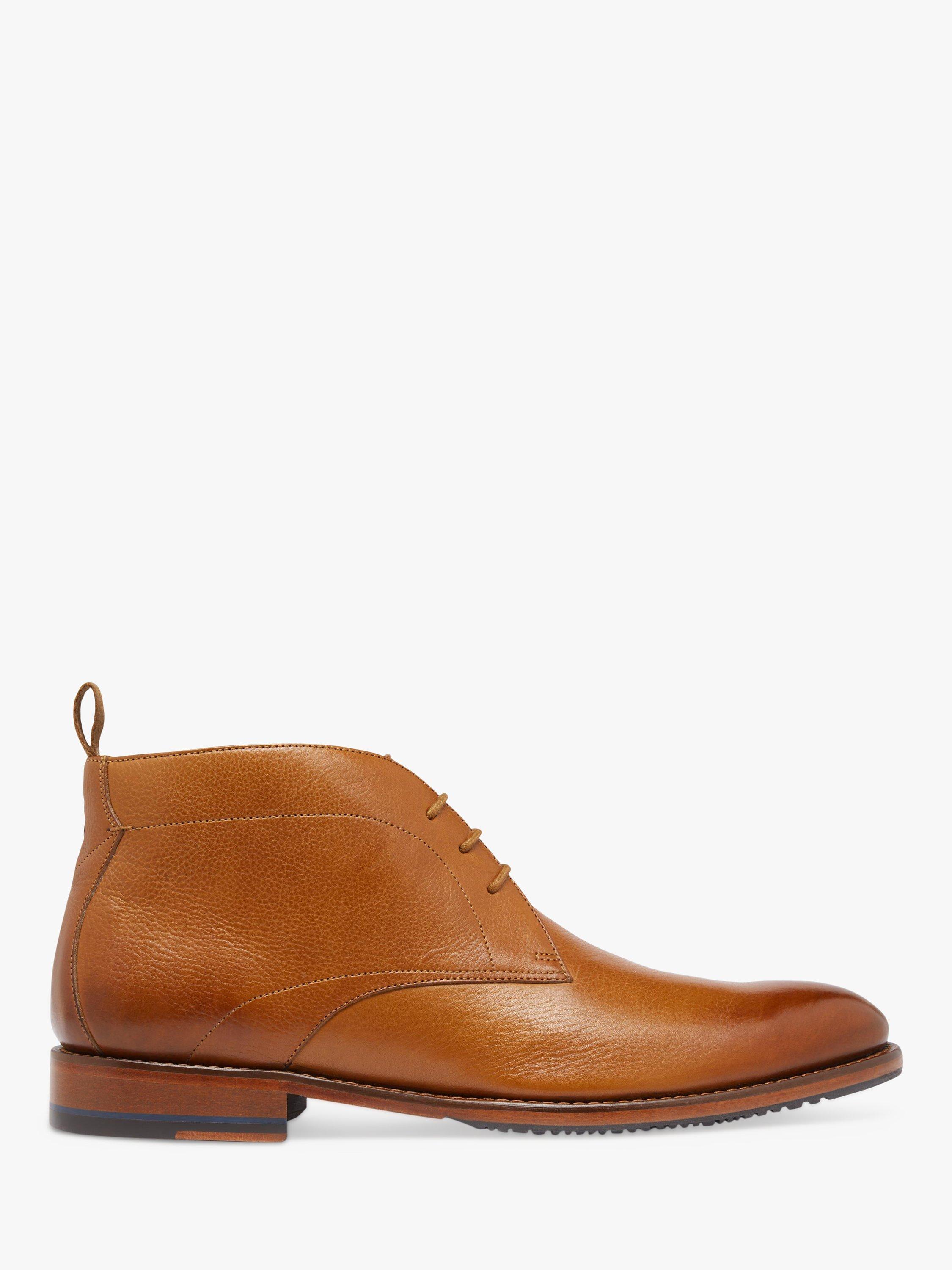 Oliver Sweeney Farleton Leather Chukka Boots, Light Tan