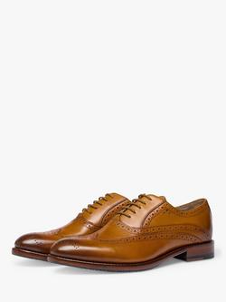 Oliver Sweeney Ledwell Leather Brogues, Light Tan - view 2, Light Tan