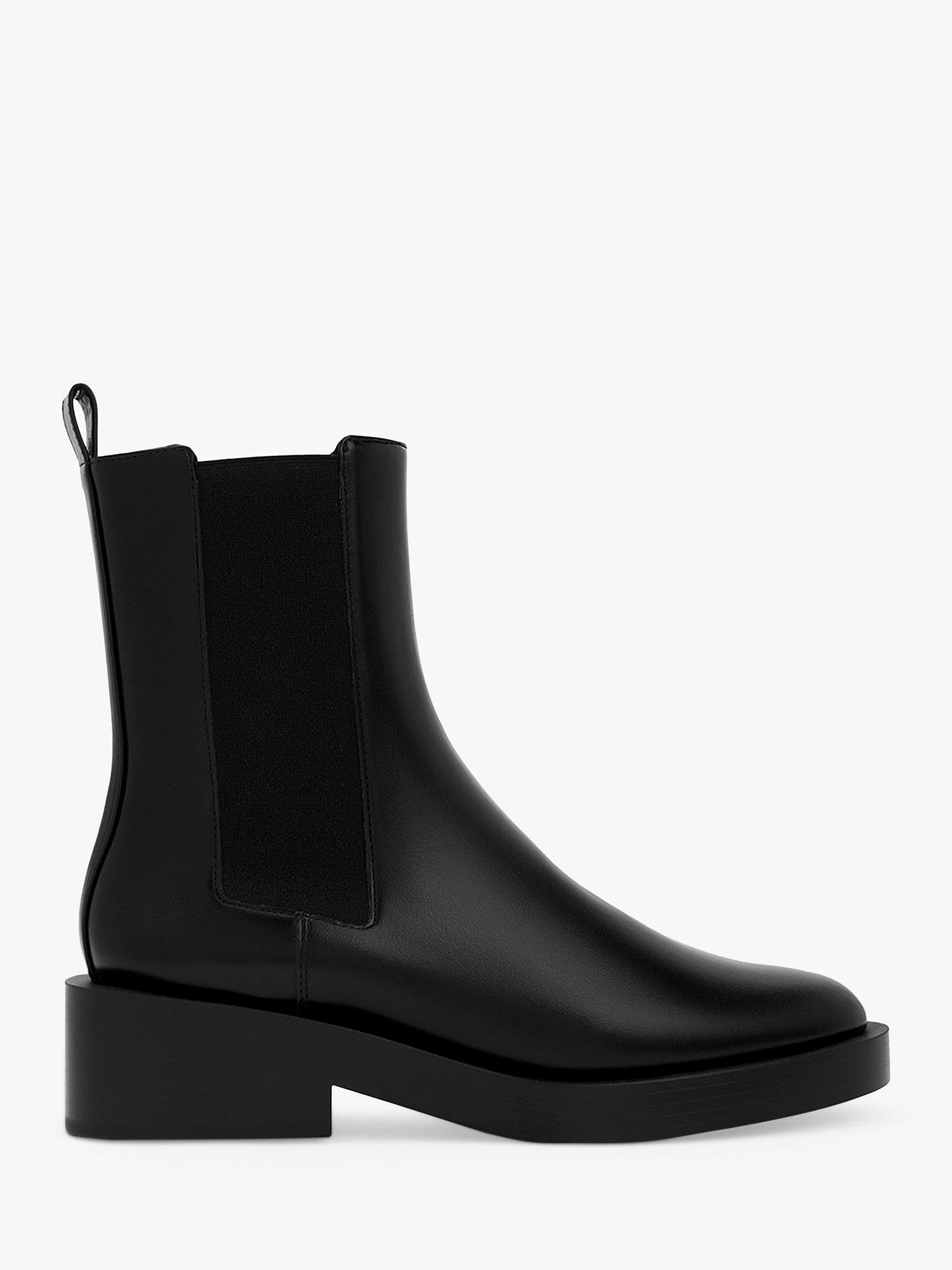 CHARLES & KEITH Chelsea Boots, Black
