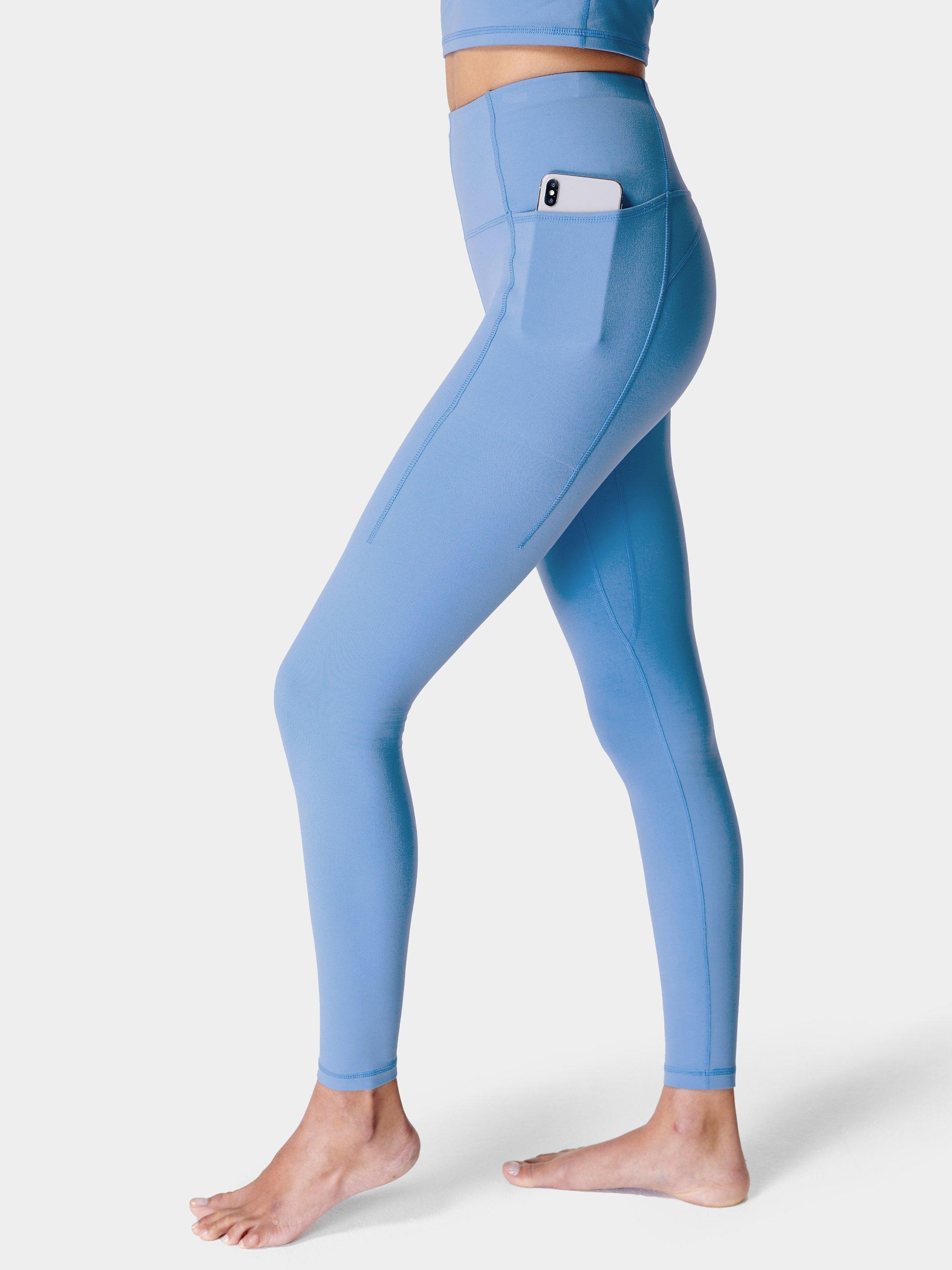 Sweaty Betty Super Soft Yoga Leggings, Regatta Blue