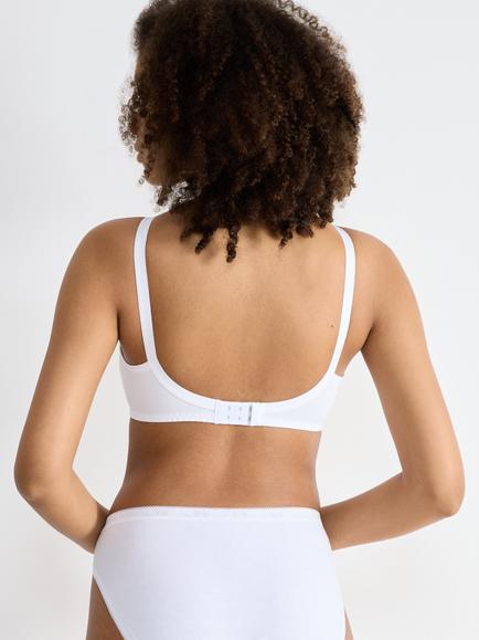 sloggi Basic+ Non-Wired Bra, White - view 2, White