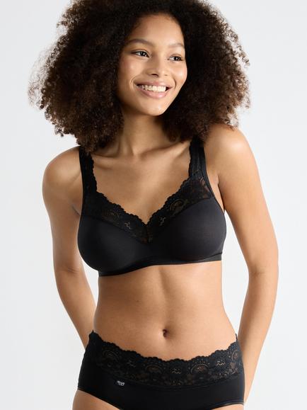 sloggi Romance Bralette, Black