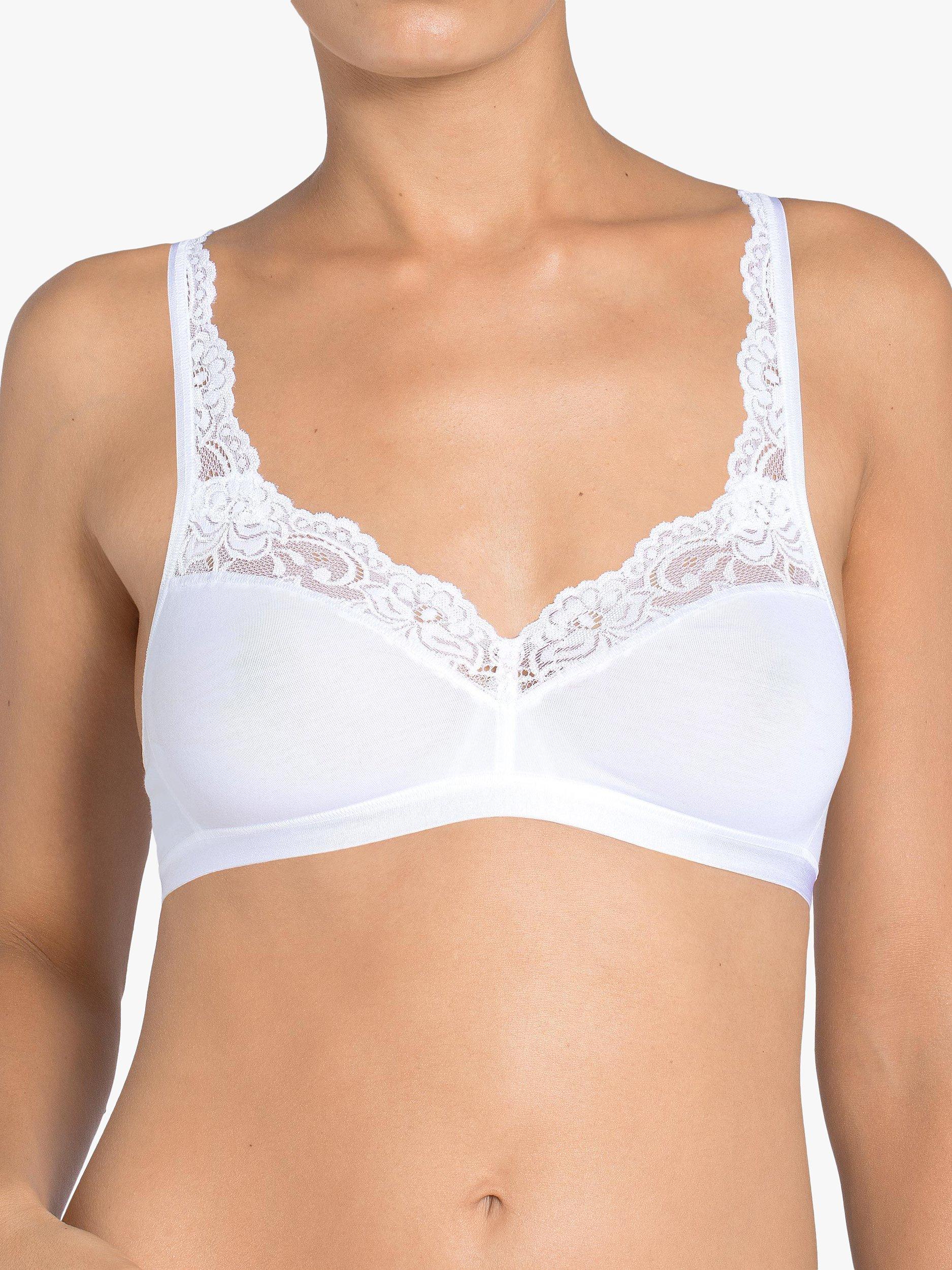 sloggi Romance Bralette, White, 36B