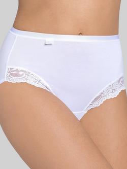 sloggi Romance Maxi Brief Knickers, White