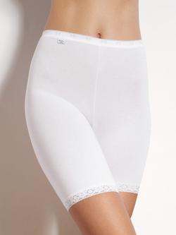 sloggi Basic+ Long Shorts Knickers, White