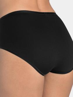 sloggi Romance Maxi Brief Knickers - view 2, Black