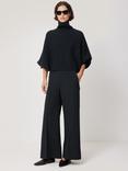 Jigsaw Modern Crepe Sailor Trousers