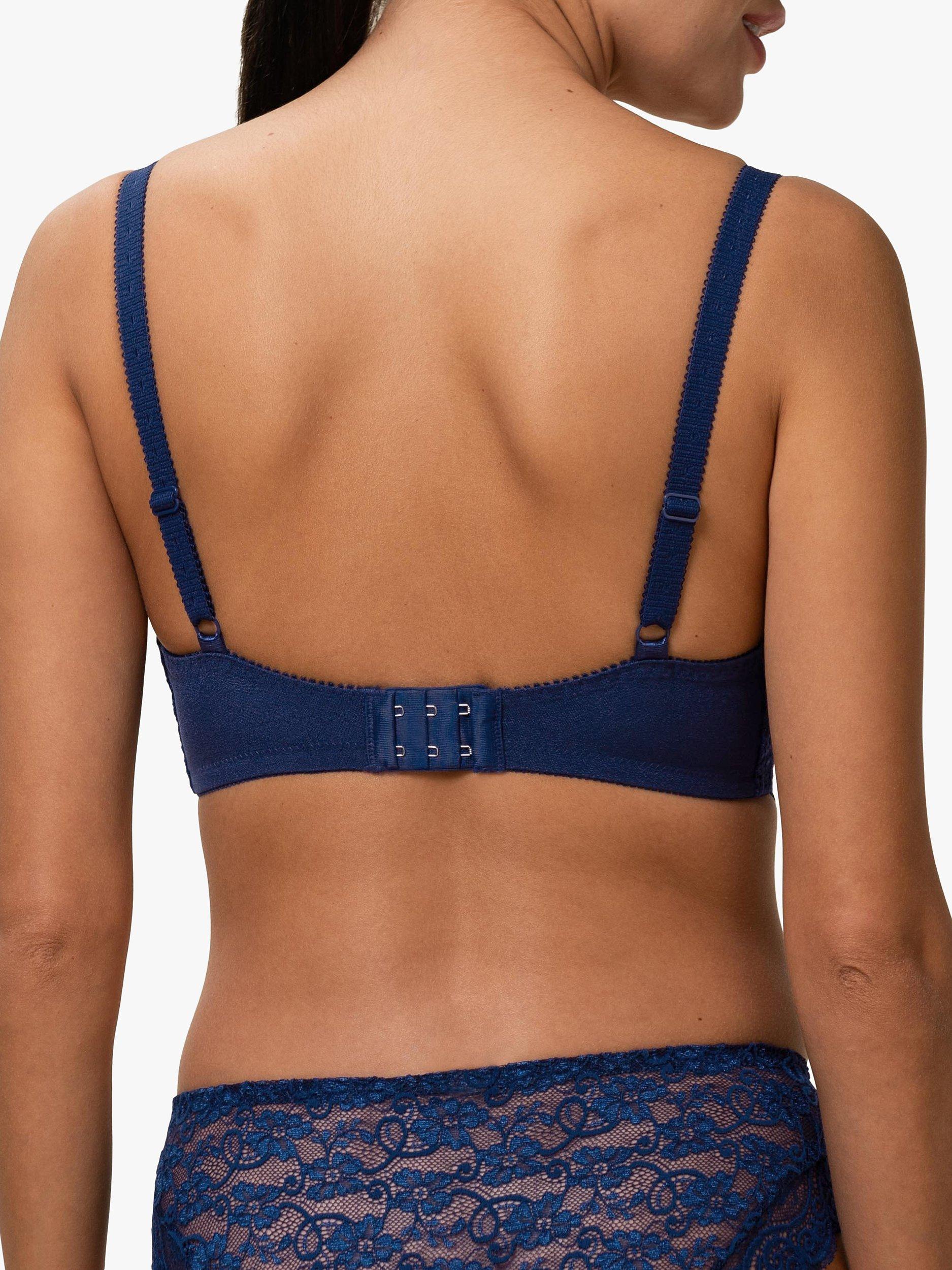 Product image 2 of 5, which shows Triumph Amourette 300W Underwired Bra, Deep Water, 42D
