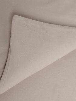 John Lewis Warm & Cosy Brushed Cotton Bedding - view 2, Latte