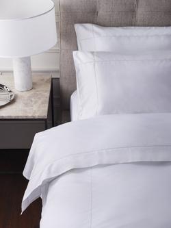 Jasper Conran London 500 Thread Count Supima Satin Fitted Sheet, White