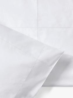 Jasper Conran London Supima 500 Thread Count Satin Flat Sheet - view 2, White