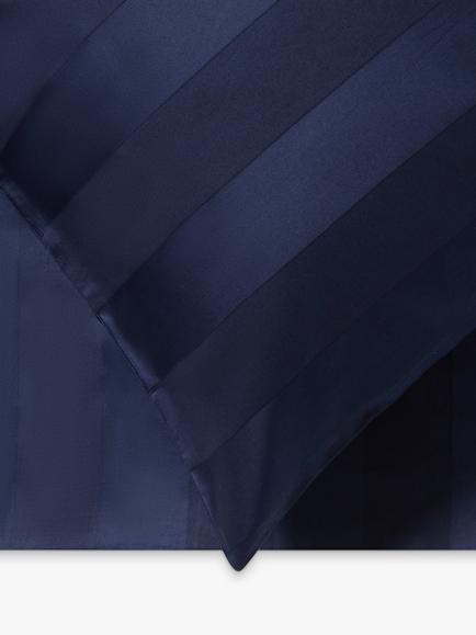 Jasper Conran London 500 Thread Count Satin Stripe Bedding - view 2, Jasper's Navy