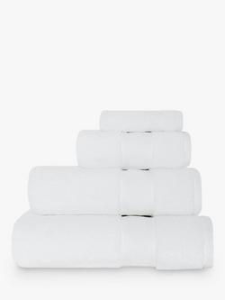Jasper Conran London Zero Twist Cotton Fast Drying Towel, White
