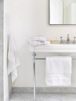 Jasper Conran London Zero Twist Cotton Fast Drying Towel - view 2, White