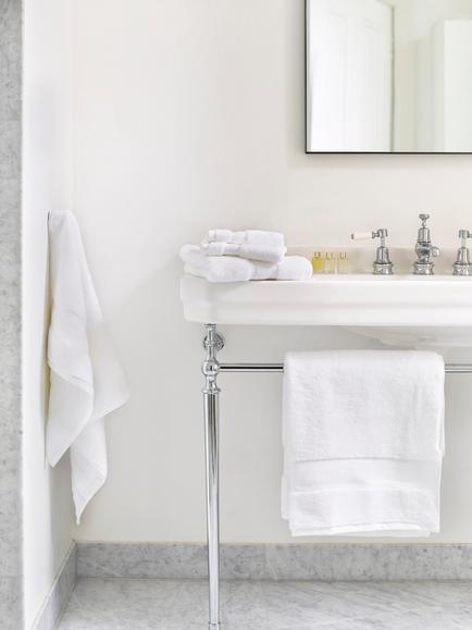 Jasper Conran London Zero Twist Cotton Fast Drying Towel - view 2, White