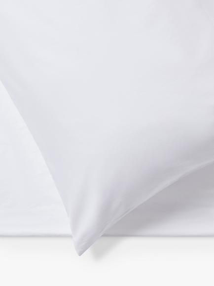Jasper Conran London 300 Thread Count Organic Cotton Percale Flat Sheet - view 2, White