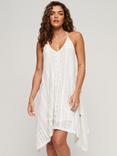 Superdry All Lace Midi Dress, Off White, Off White