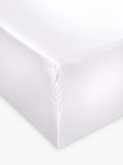 Jasper Conran London 800 Thread Count Egyptian Cotton Fitted Sheet, White - view 2, White